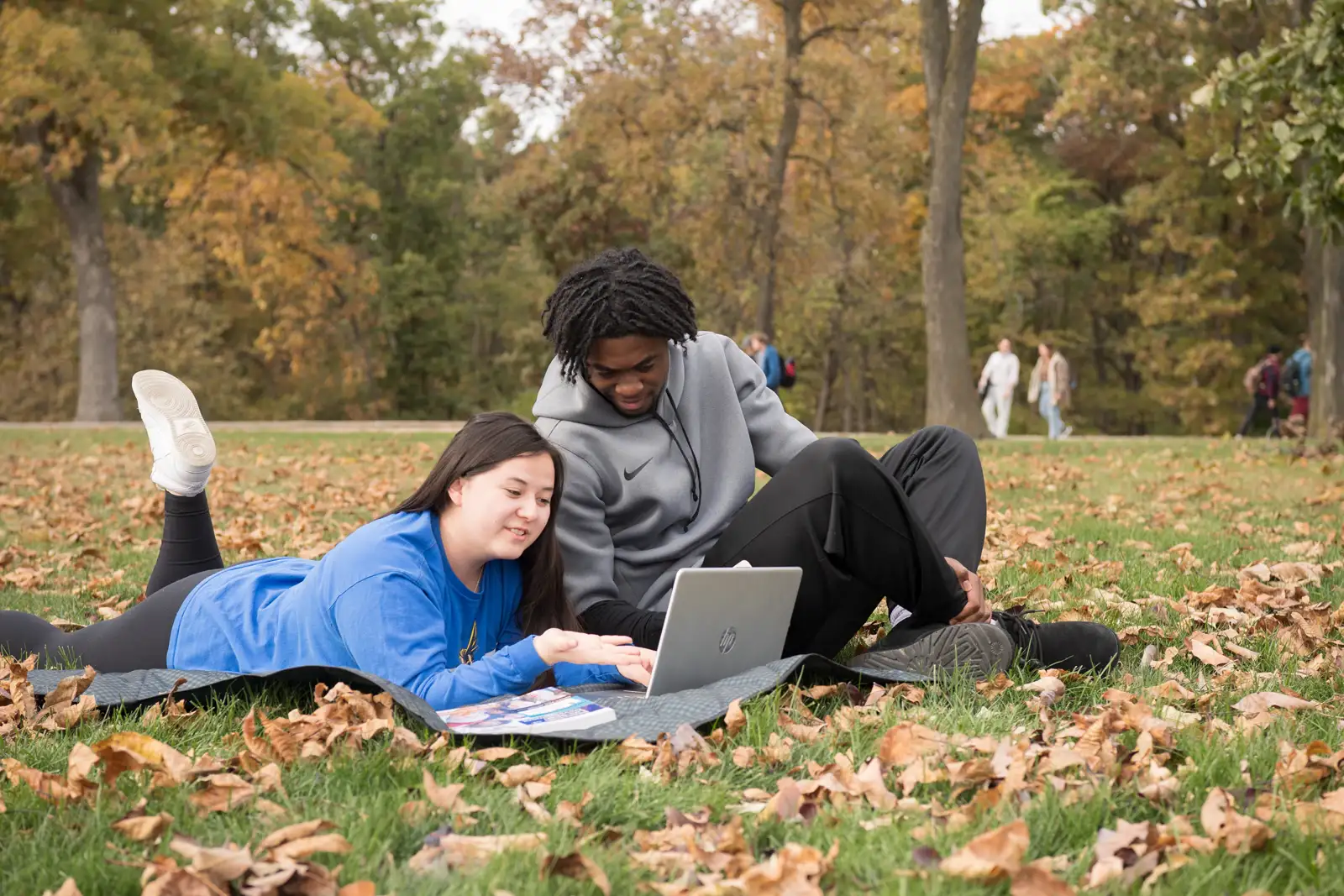 Indian Hills Community College students on campus