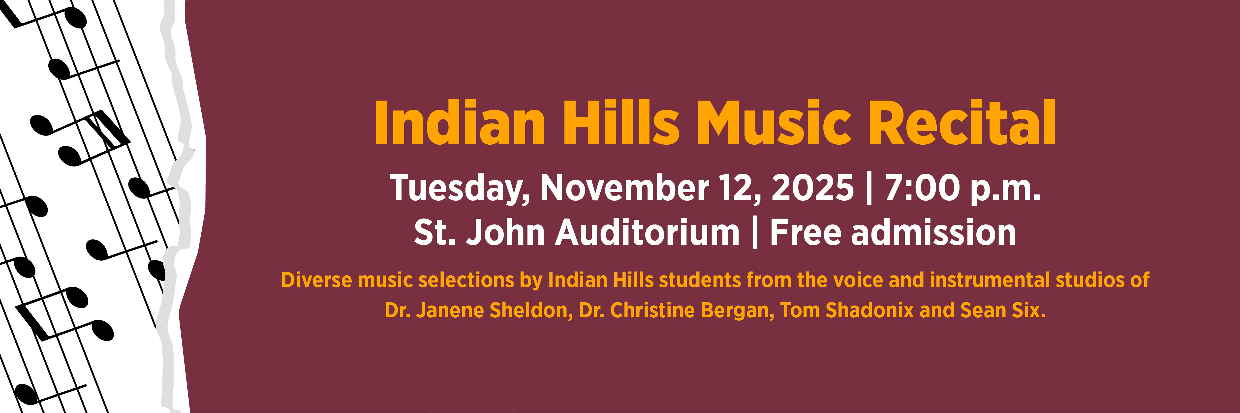 Fall Music Recital