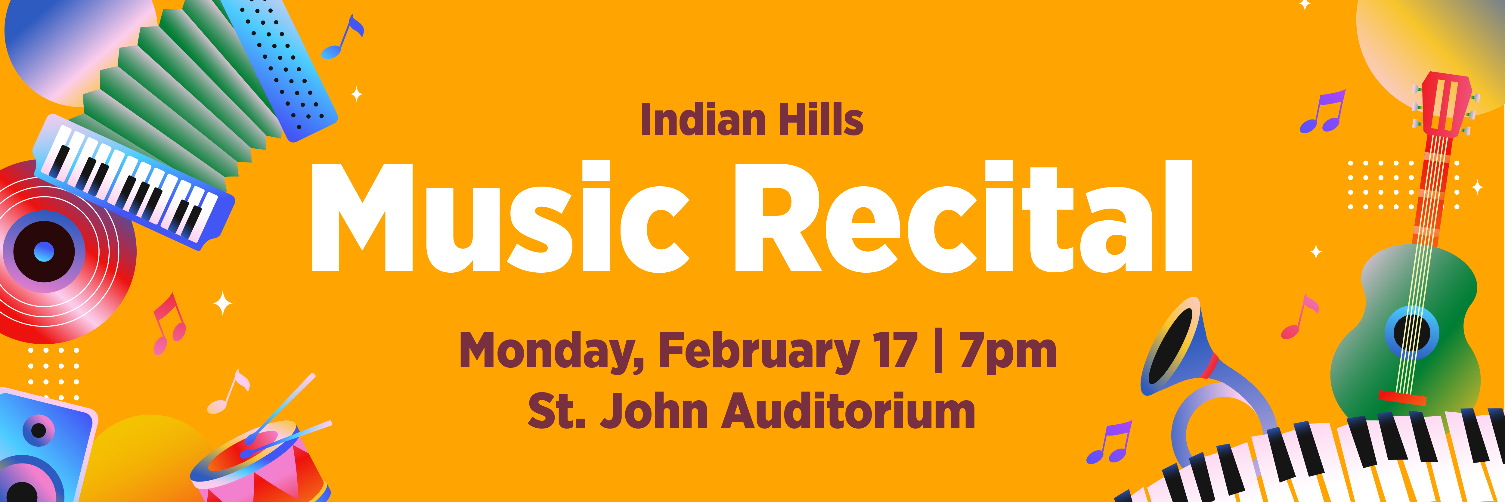 Indian Hills Music Recital