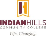 Indian Hills Community College logo with tagline
